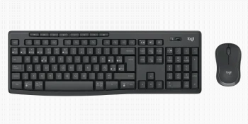 Комплект безжични клавиатура и мишка Logitech