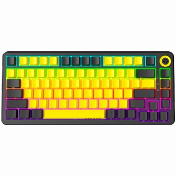 LORGAR Gaming Keyboard KBA4175 Advanced Wired 75% Yellow EN