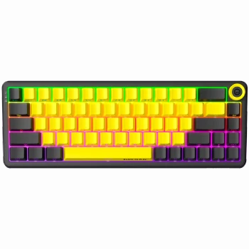 LORGAR Gaming Keyboard KBA41M Advanced Wired 65% Yellow EN
