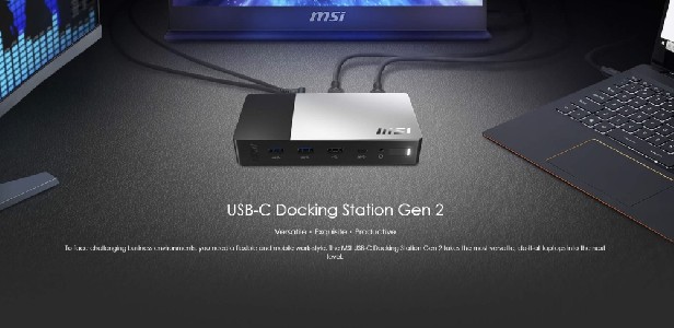 MSI USB-C Docking Station Gen 2