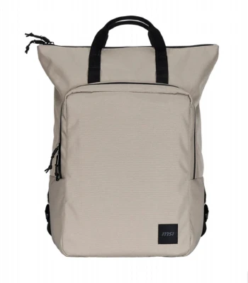 MSI Venture Backpack, For up to 16 inch laptops, Front zipper storage bag