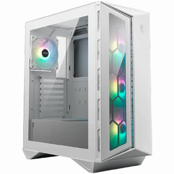 MSI MPG GUNGNIR 110R WHITE, Mid-Tower, ATX/Micro-ATX/Mini-ITX