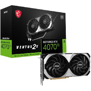 MSI Video Card Nvidia GeForce RTX 4070 TI VENTUS 2X 12G OC