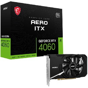 MSI Video Card Nvidia GeForce RTX 4060 AERO ITX 8G OC