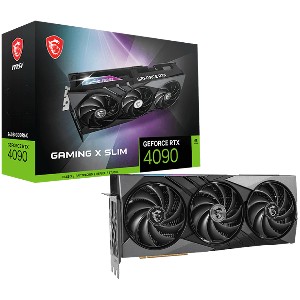 MSI Video Card Nvidia GeForce RTX 4090 GAMING X SLIM 24G