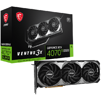 MSI GeForce RTX™ 4070 Ti SUPER 16G VENTUS 3X OC