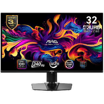 MSI MAG 321UPX QD-OLED Gaming Monitor