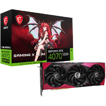 MSI Video Card Nvidia RTX 4070 SUPER 12G GAMING X SLIM MLG