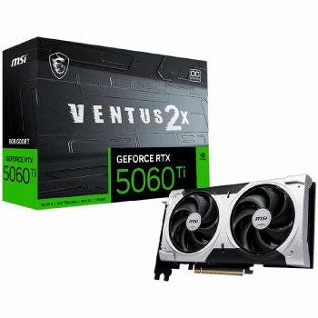 MSI Video Card NVIDIA GeForce RTX 5060 Ti 16G VENTUS 2X PLUS