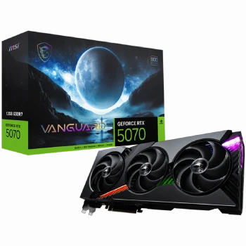 MSI Video Card Nvidia GeForce RTX 5070 12G VANGUARD SOC