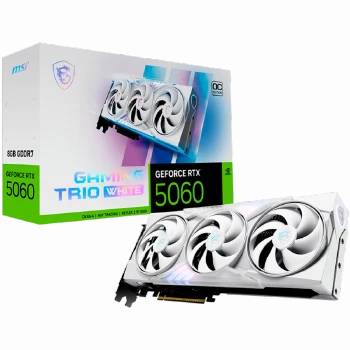 Видео карта MSI GeForce RTX™ 5060 8G GAMING TRIO OC WHITE