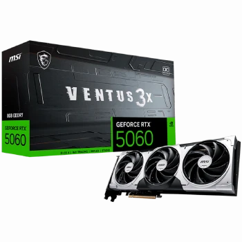 MSI Video Card NVIDIA GeForce RTX 5060 8G VENTUS 3X OC