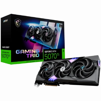 MSI Video Card Nvidia GeForce RTX 5070 TI 16G GAMING TRIO