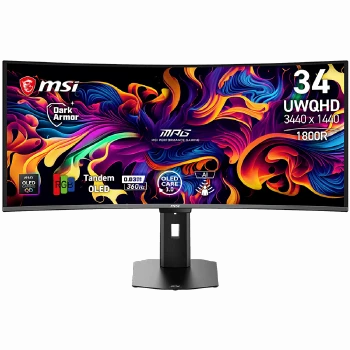 MSI MPG 341CQR QD-OLED X36 Gaming Monitor