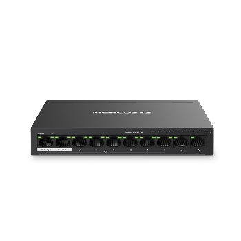 10-портов комутатор Mercusys MS110P със 8 PoE+ порта