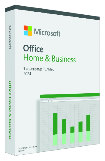 Microsoft Office Home and Business 2024 English EuroZone 1 License Medialess