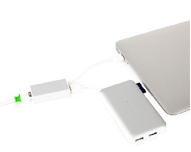 Moshi USB 2.0 to Ethernet Adapter, Silver