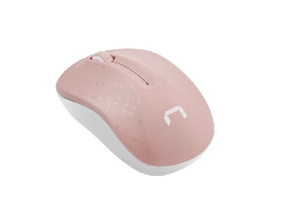 Natec Mouse Toucan Wireless 1600 DPI Optical Pink-White