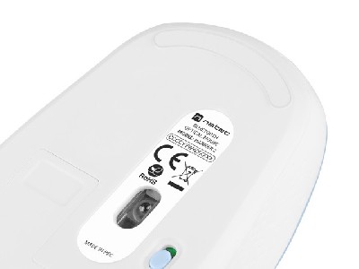 Natec Mouse Harrier 2 Wireless 1600 DPI Bluetooth 5.1 White-Blue