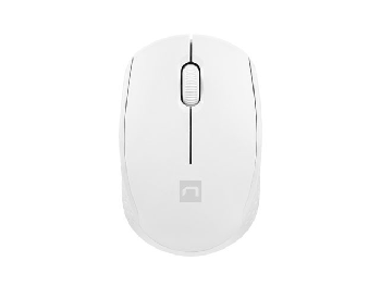 Natec Mouse Stork Wireless 1600DPI Optical, White+Natec