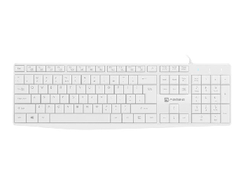 Natec Keyboard Nautilus US Layout White