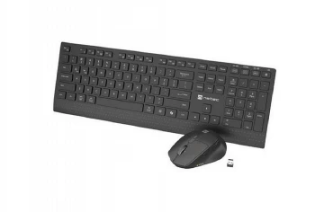 Natec Stingray 2, Set 2 in 1 Keyboard + Mouse Wireless, US Layout