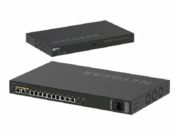 NETGEAR 12-Port AV Line M4250-10G2XF-PoE++ 8x1G Utra90 PoE++