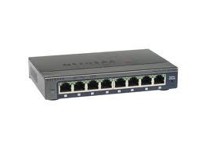 Суич Netgear GS108E, 8 x 10/100/1000 Prosafe PLUS Gigabit