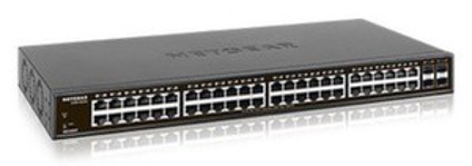 Суич Netgear S350 Series GS348T, 48 x 10/100/1000 Gigabit