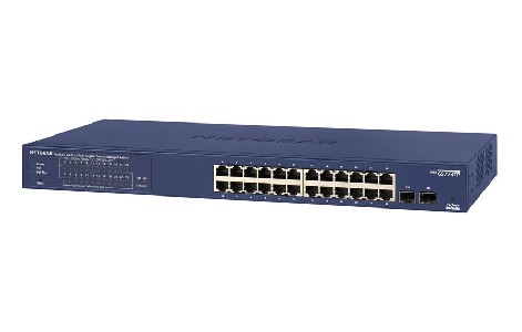 Суич Netgear GS724TP, 24 x 10/100/1000 Gigabit Smart switch