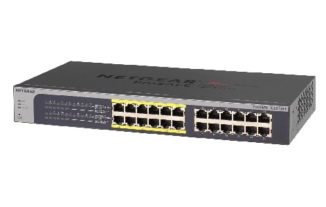 Суич Netgear JGS524PE, 24 x 10/100/1000 ProSAFE Plus Gigabit