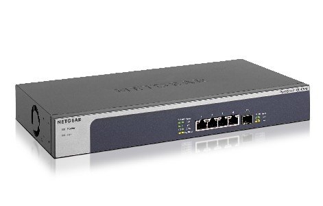 Суич Netgear XS505M 5x 10GE, Prosafe Unmanaged Switch, 1x