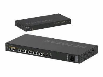 NETGEAR 12-Port AV Line M4250-10G2XF-PoE+ 8x1G PoE+ 240W