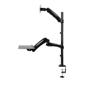 NewStar Flat Screen, Keyboard& Mouse Desk Mount (clamp)