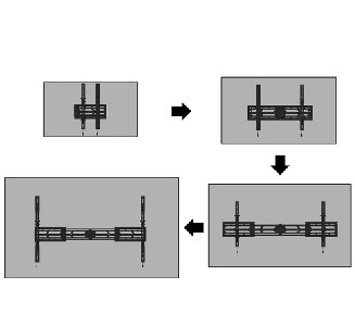 Neomounts Select Screen Wall Mount (tilt, VESA 800x600-1500x900)