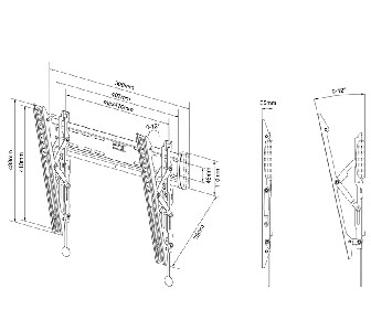 Neomounts Flat Screen Wall Mount (tilt)