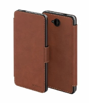 Nokia MS LUMIA 650 FLIP COVER BROWN