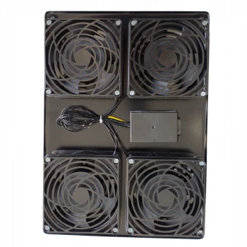 Вентилаторен блок за 19" RACK - 4 вентилатора W
