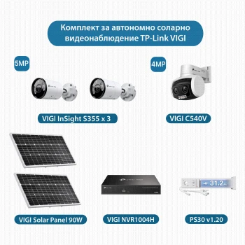 Комплект за видеонаблюдение TP-Link VIGI