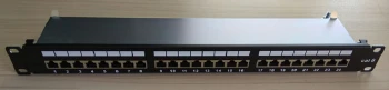 Пач панел FTP Cat.6 24 порта