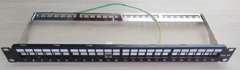 Пач панел FTP Cat.6A 24 порта