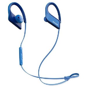 Panasonic водоустойчиви Bluetooth® спортни слушалки IPX5, сини