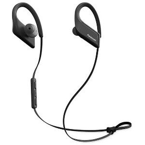 Panasonic водоустойчиви Bluetooth® спортни слушалки IPX5, черни