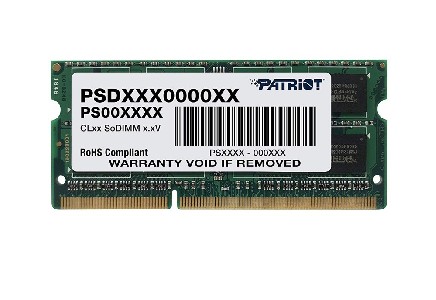Patriot Signature for Ultrabook SODIMM DDR3 4GB L