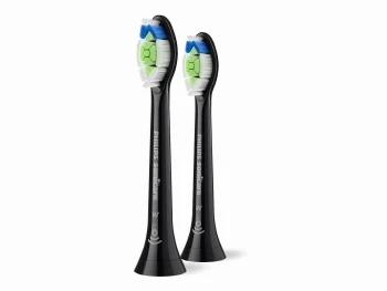 PHILIPS 2pcs toothbrush head Sonicare Optimal White black