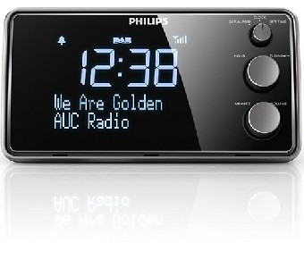 Philips -радио с часовник