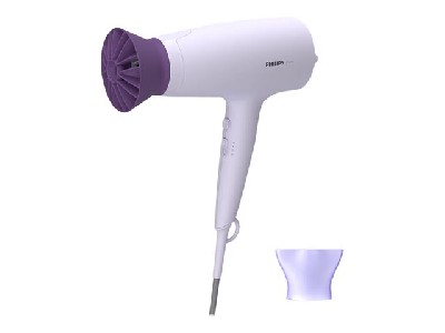PHILIPS Hair dryer 2100W ThermoProtect 6 settings violet