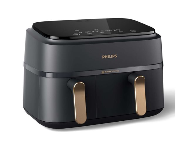 PHILIPS Airfryer Series 3000 Dual basket 8 Preset