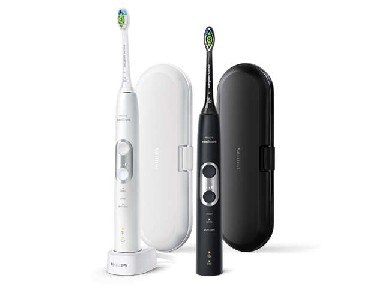 Philips - Четки за зъби с акумулаторна батерия Sonicare ProtectiveClean 6100 2бр