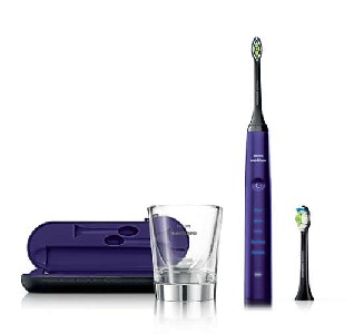 Philips - Четка за зъби с акумулаторна батерия Sonicare Diamond Clean Amethyst 5 режима